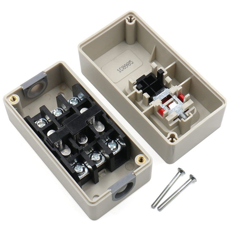 Baomain Self-Locking Push Button Switch 3-Phase 30A 3.7KW, Industrial 3-Pole Heavy Duty,BMBSP-330/TBSP-330 - Image 5